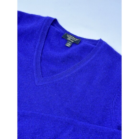 Charter Club Womans Pullover Sweater 100% Cashmere Size S purple great‎ - Picture 2 of 12